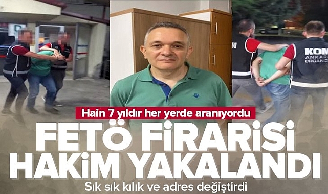 FETÖ firarisi eski Yargıtay tetkik hakimi Necmeddin Özmen yakalandı.