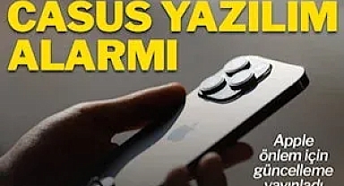 iPhone ve iPad’ler için casus yazılım alarmı! Apple güncelleme yayınladı