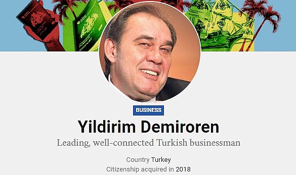 ''Yıldırım Demirören, Karayip ülkesi Dominica'dan para karşılığı vatandaşlık satın almış''