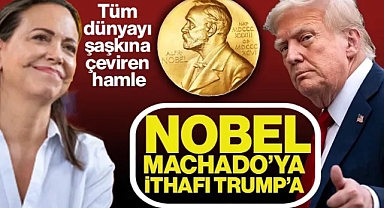 Machado'dan Büyük Jest: Nobel Venezuela’ya Gitti, İthaf Trump’a Geldi