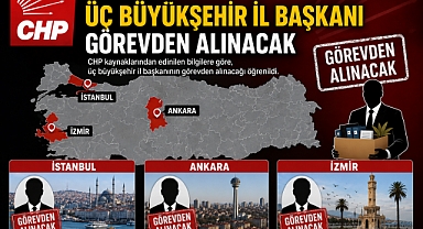 CHP'de "Üç büyükşehir il başkanı görevden alınacak'