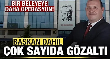 İzmir Menderes Belediyesine operasyon! Başkan dahil 13 kişi gözaltına alındı